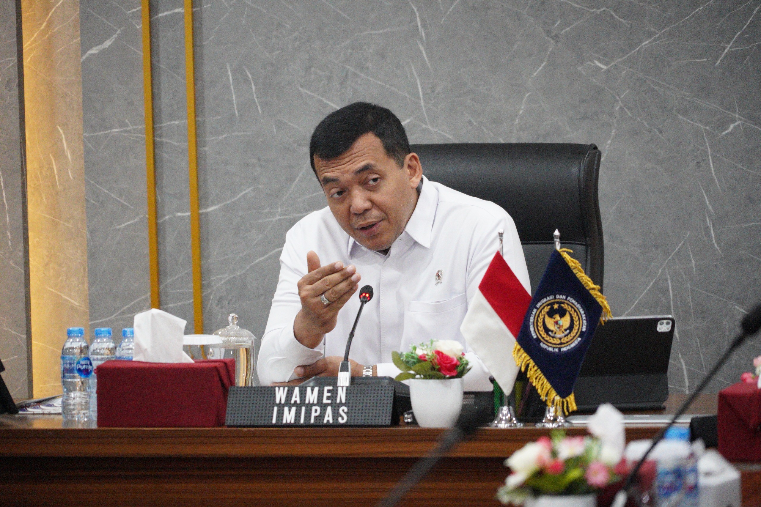 Silmy Karim Umumkan Hasil Panitia Seleksi Dirjen Imigrasi